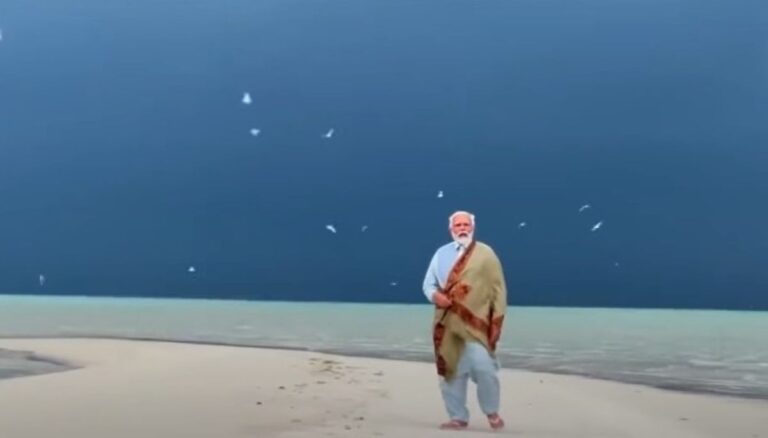 पीएम नरेंद्र मोदी की लक्षद्वीप यात्रा